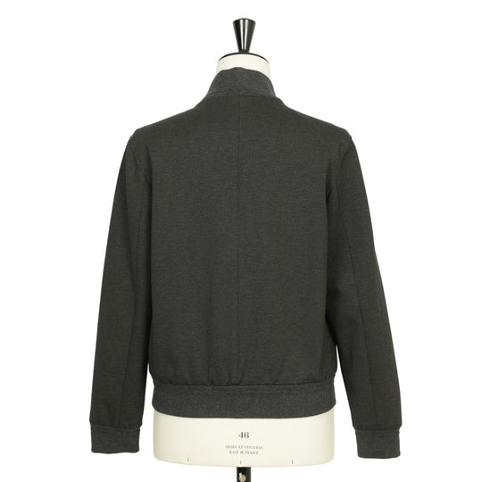 25AW新作【干場義雅×菅原靴店 コラボ別注モデル】 giabsarchivio ジャブスアルキヴィオ BARDI-A5457 ボンバージャケット グレー