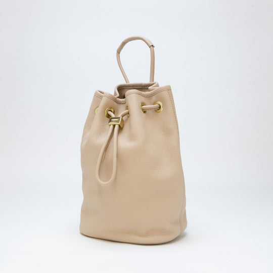 ドローストリングバッグ スモール ベージュ