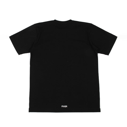 fixer is dead. Print T-shirt ブラック