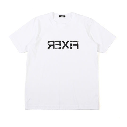 FTS-10 リバースプリントTシャツ ホワイト