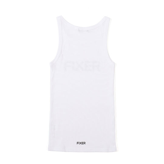 FTT-01 リバースプリント タンクトップ WHITE