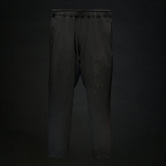 第26弾  VINTAGE LOGO ARMY SWEAT PANTS ブラック×ブラック