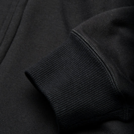 第26弾 VINTAGE LOGO ARMY SWEAT ZIP PARKA ブラック×ブラック