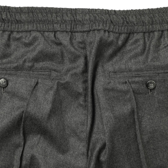 25AW新作【干場義雅×菅原靴店 コラボ別注モデル】 giabsarchivio ジャブスアルキヴィオ MSH/R3 前後永久クリース ウールパンツ GD-A8143 グレー