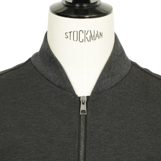 25AW新作【干場義雅×菅原靴店 コラボ別注モデル】 giabsarchivio ジャブスアルキヴィオ BARDI-A5457 ボンバージャケット グレー