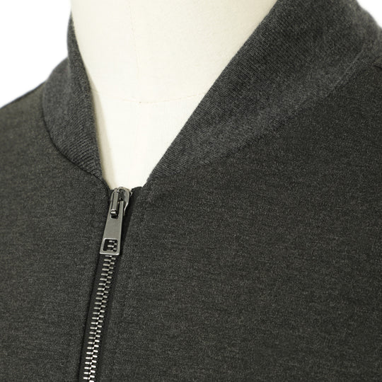 25AW新作【干場義雅×菅原靴店 コラボ別注モデル】 giabsarchivio ジャブスアルキヴィオ BARDI-A5457 ボンバージャケット グレー