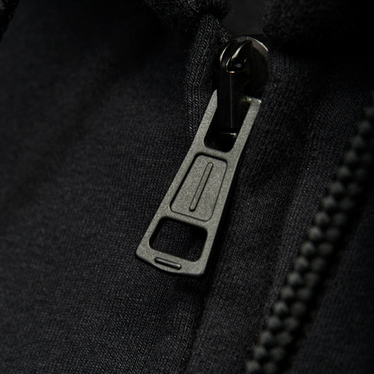 第26弾 VINTAGE LOGO ARMY SWEAT ZIP PARKA ブラック×ブラック