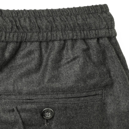 25AW新作【干場義雅×菅原靴店 コラボ別注モデル】 giabsarchivio ジャブスアルキヴィオ MSH/R3 前後永久クリース ウールパンツ GD-A8143 グレー