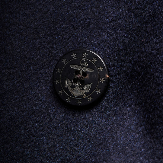 第25弾 13 STAR 10 BUTTON P-COAT NAVY