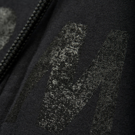 第26弾 VINTAGE LOGO ARMY SWEAT ZIP PARKA ブラック×ブラック