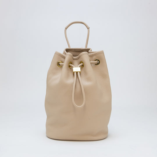 ドローストリングバッグ スモール ベージュ