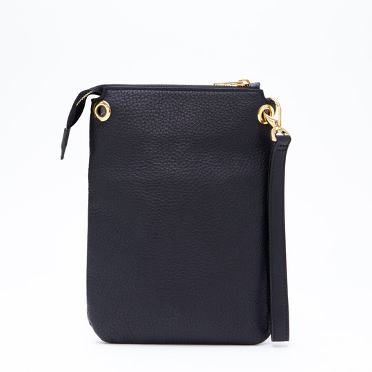 ジップサコッシュ ブラック