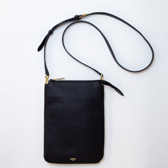 ジップサコッシュ ブラック