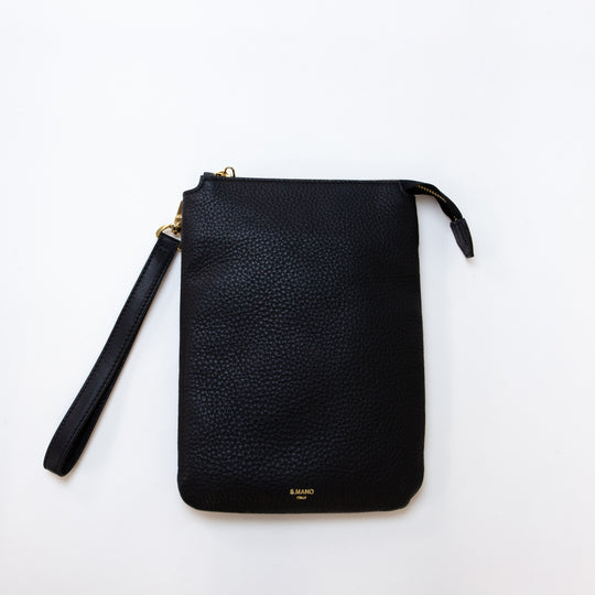 ジップサコッシュ ブラック