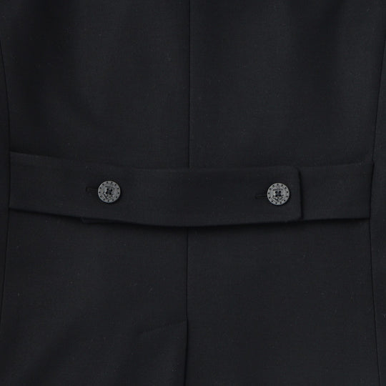 【干場義雅×MOVB×DRESSTERIOR】トリプルコラボ Super 140’s ウールコート ブラック