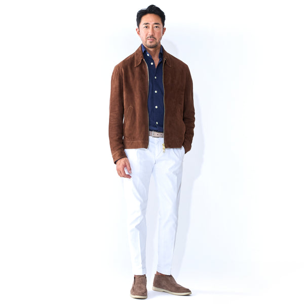 レギュラーカラー ジップブルゾン – MINIMAL WARDROBE（ミニマル
