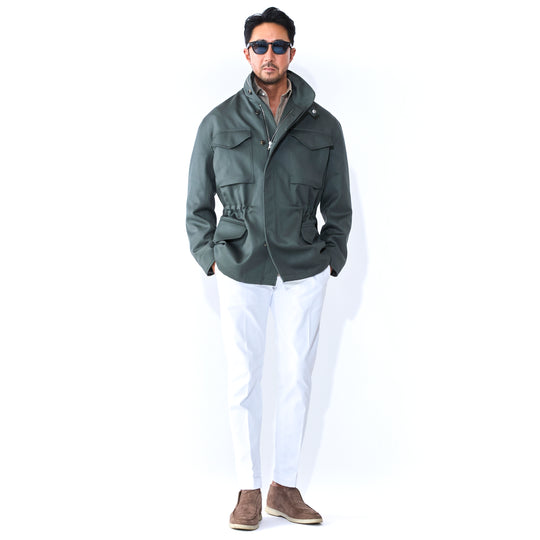 Meltham II, Cavalry Twill Khaki Green