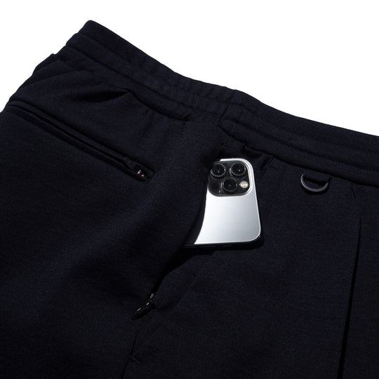 Duplex Wool Jersey トラベルスリムジョガー コスモネイビー