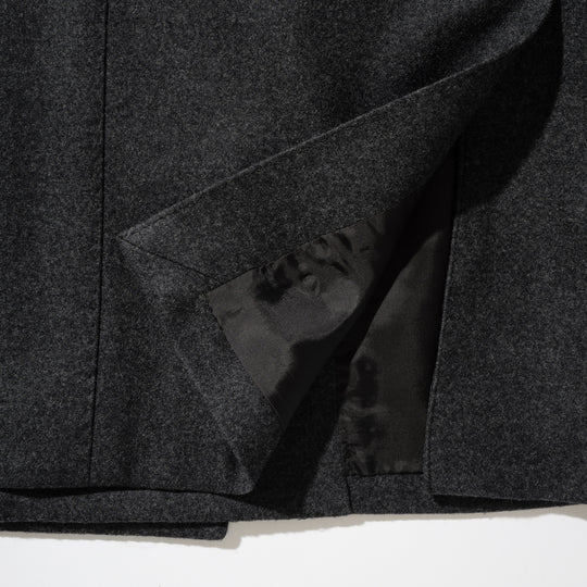 Platinum14.5 Merino  Compressed jersey ダブル6Bクラシックテーラードジャケット グレー