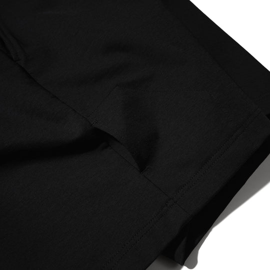 Duplex Cotton Jersey トラベル ショーツ ブラック