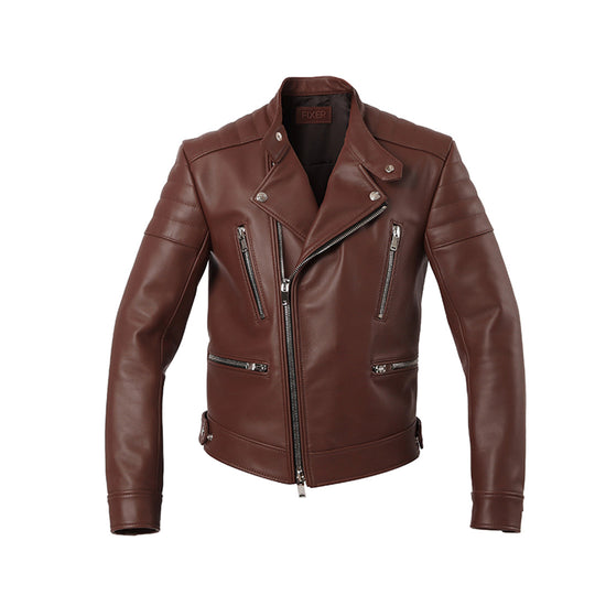 F7 セミダブルライダース カウレザー ブラウン