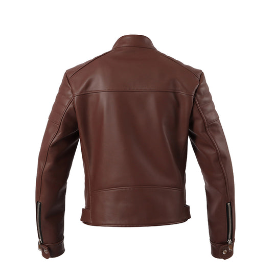 F7 セミダブルライダース カウレザー ブラウン