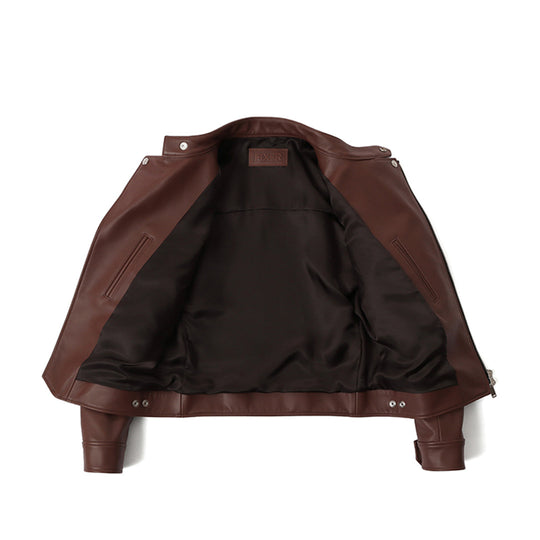 F7 セミダブルライダース カウレザー ブラウン