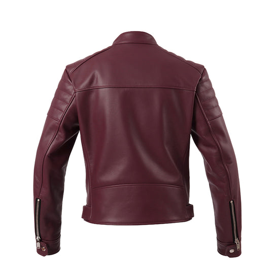 F7 セミダブルライダース カウレザー バーガンディ