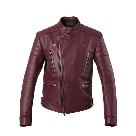 F7 セミダブルライダース カウレザー バーガンディ