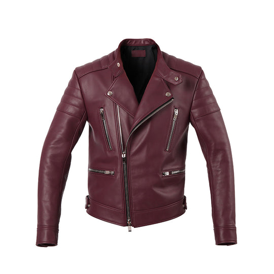 F7 セミダブルライダース カウレザー バーガンディ