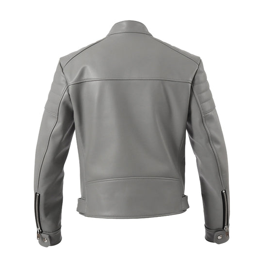 F7 セミダブルライダース カウレザー グレー