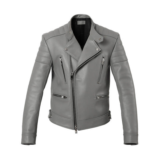 F7 セミダブルライダース カウレザー グレー