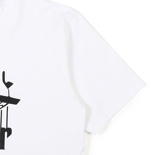 FTS-09 The God fixer プリント Tシャツ WHITE