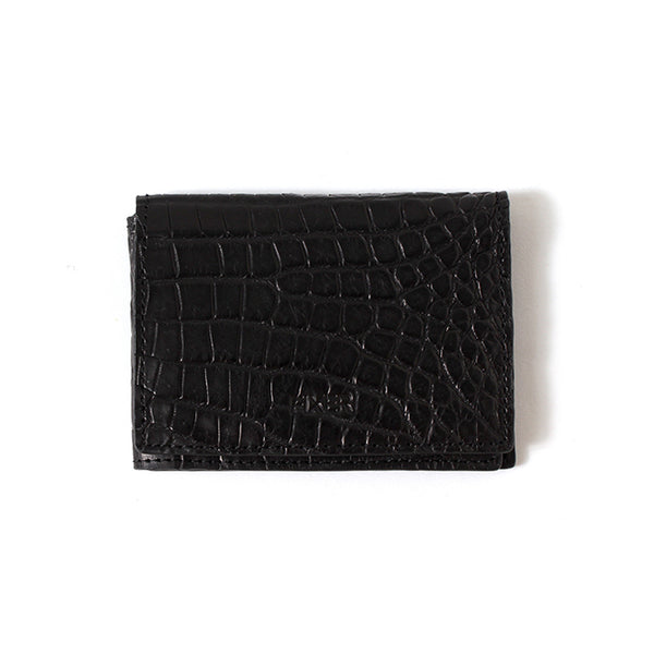 FWL-02 クロコダイル レザー カードケース – MINIMAL WARDROBE