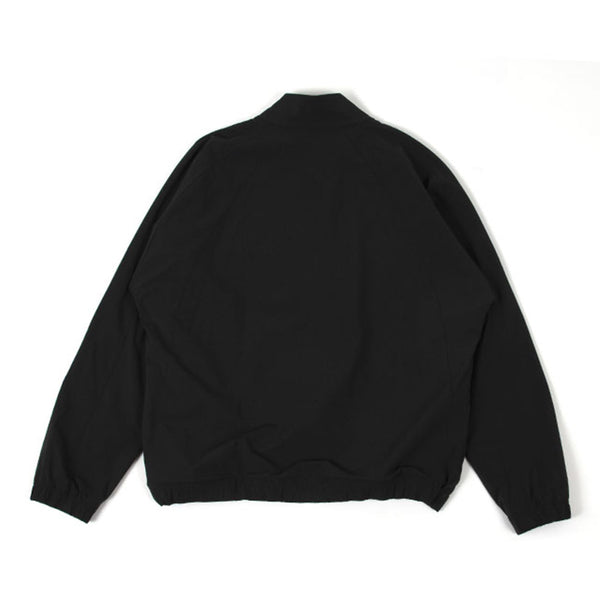 FJT-01 ストレッチナイロン トラックジャケット BLACK – MINIMAL WARDROBE