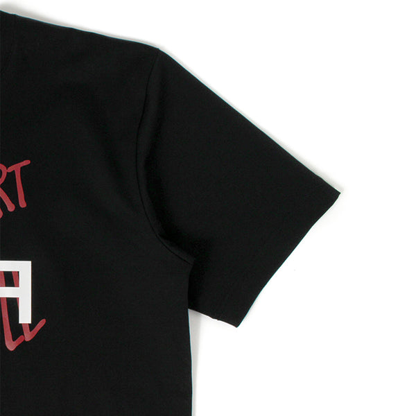 FTS-13 FUCK the ART Reverse Print T-shirt Black – MINIMAL WARDROBE