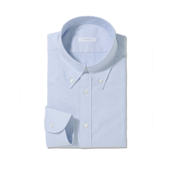 MMW限定】干場別注ボタンダウンシャツ サックスブルー – MINIMAL