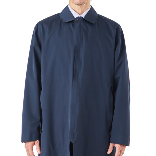 【K-3B EXECUTIVE】アーバンレインシェル ステンカラーコート 761_M3L  ネイビー