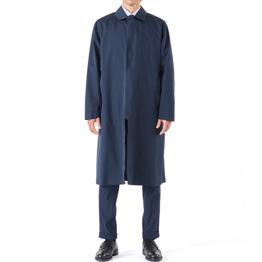 【K-3B EXECUTIVE】アーバンレインシェル ステンカラーコート 761_M3L  ネイビー