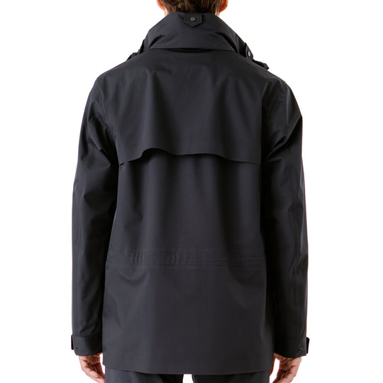 【K-3B EXECUTIVE】アーバンレインシェル スタンドフィールドコート 763_M3L ブラック