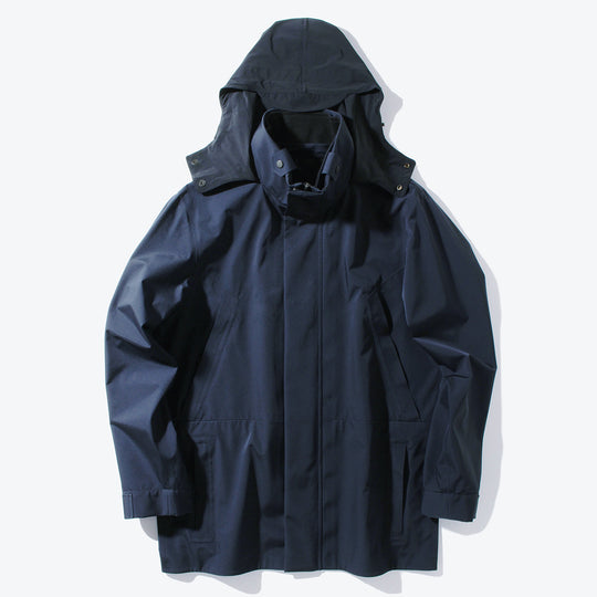 【K-3B EXECUTIVE】アーバンレインシェル スタンドフィールドコート 763_M3L ネイビー