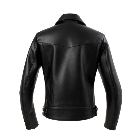 Noah カーフレザー ダブルライダース ブラック