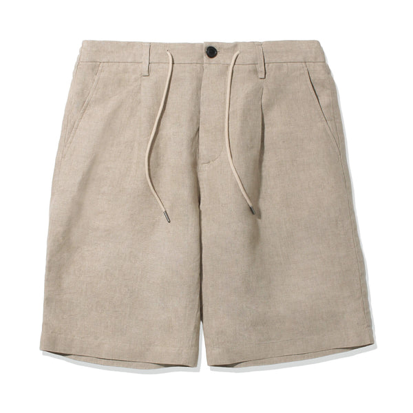 ARCODIO リネンショートパンツ ベージュ Mサイズ リネンショートパンツ ベージュ – MINIMAL WARDROBE
