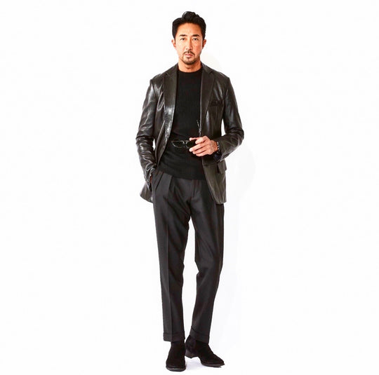 F3 サルトリアルジャケット カウレザー