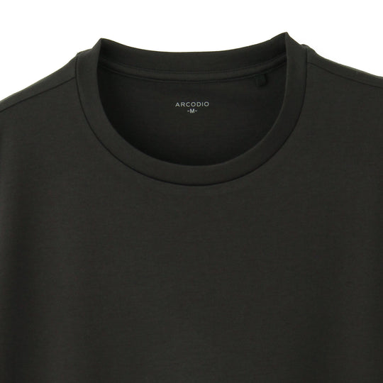 スーピマコットンジャージー Tシャツ ブラック