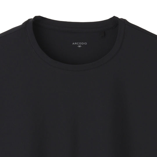 トリコットジャージー Tシャツ ブラック
