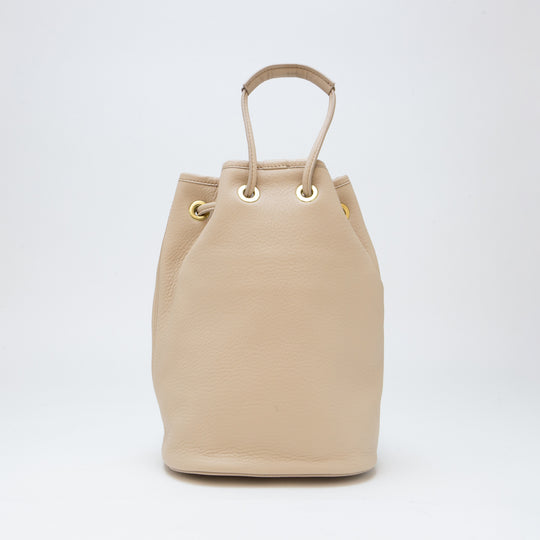 ドローストリングバッグ スモール ベージュ