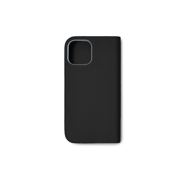 BONAVENTURA iPhone16pro レザーケース　ブラック ダイアリーケース(iPhone 16)ノブレッサレザー ブラック