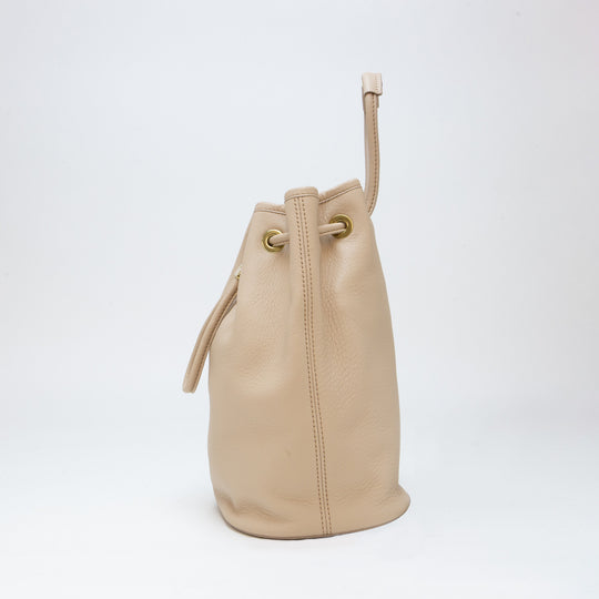 ドローストリングバッグ スモール ベージュ