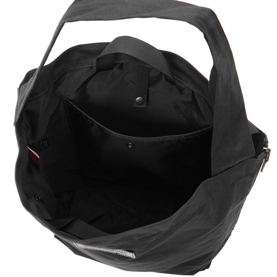 RAFFERTY TOTE (L) VENTILE FABRIC BLACK